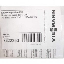 Robinet aerisire G3/8 | Viessmann 7822353 Robinet aerisire G3/8 | Viessmann 7822353